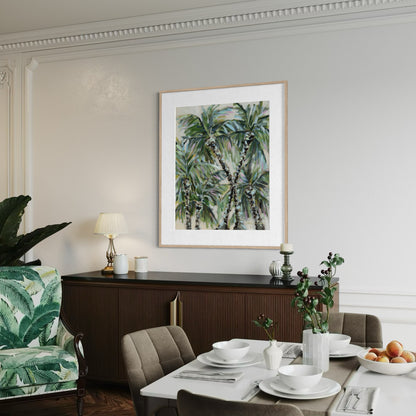 "Dancing Palms" Signature Canvas Print