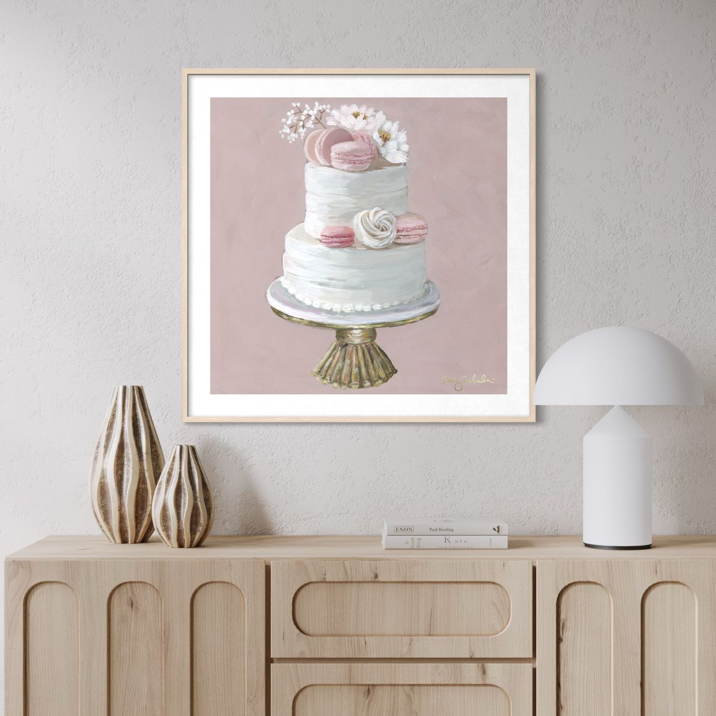 "Love In Layers" Signature Canvas Print