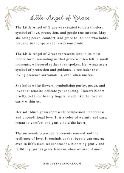 “Little Angel of Grace” Fine Art Paper Print