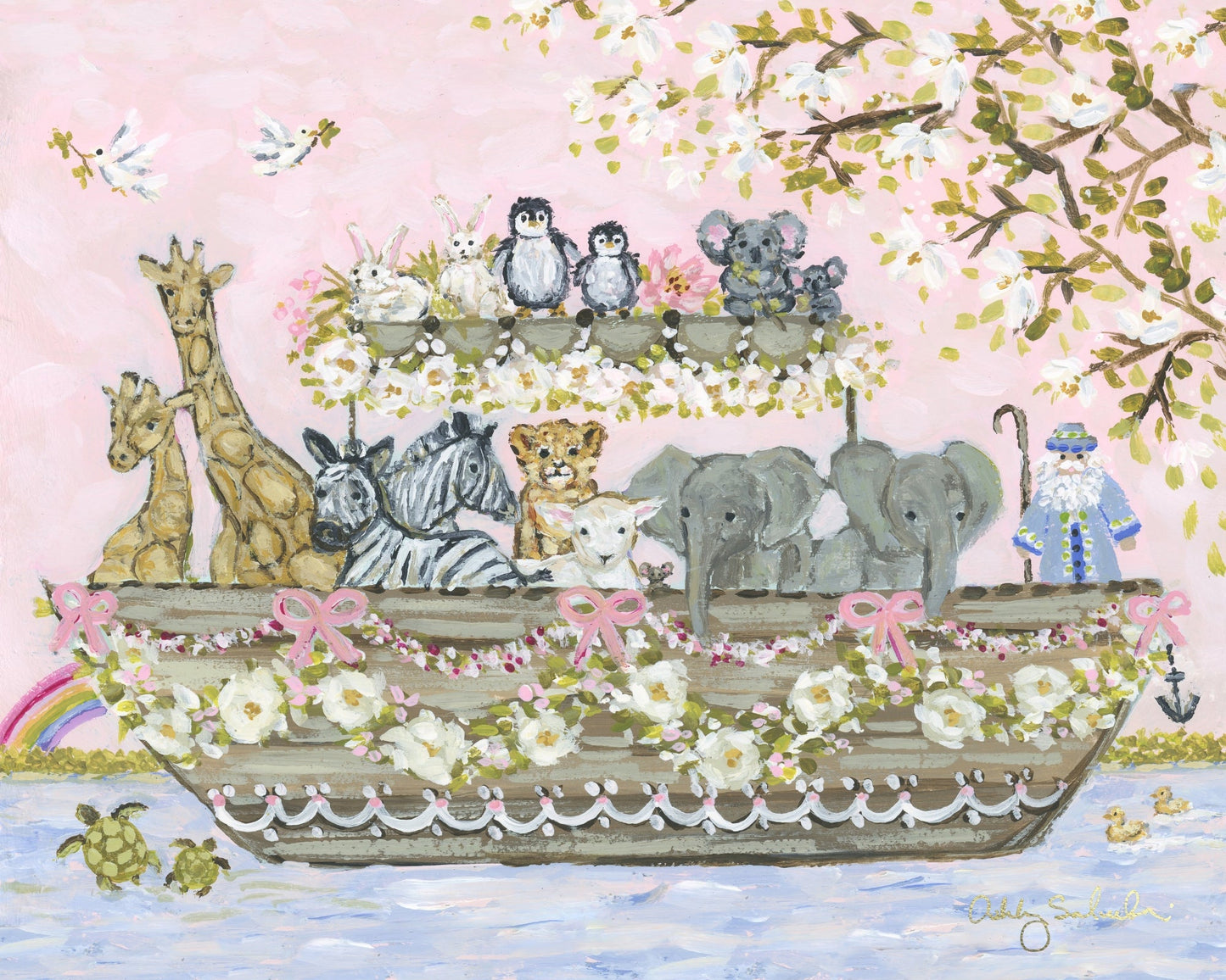 “Noah's Ark” Signature Canvas Print