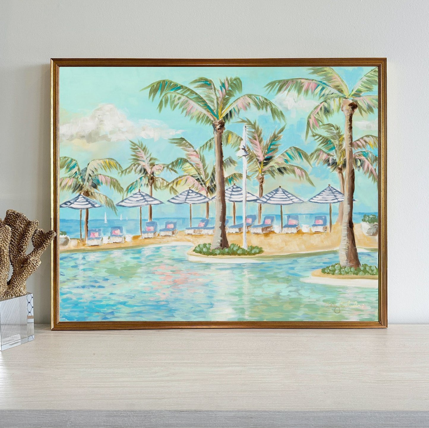 "Isla Bella" Signature Canvas Print