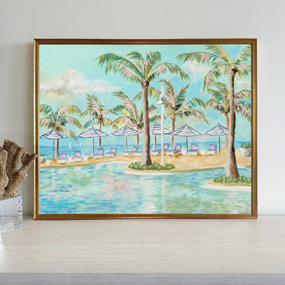 "Isla Bella" Signature Canvas Print