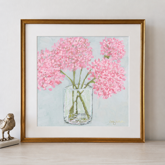 "Bubblegum Bloom" Signature Canvas Print