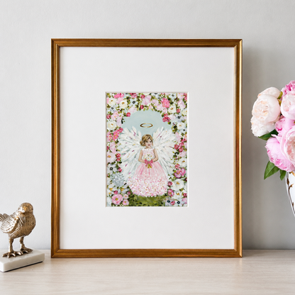 “Little Angel of Grace” Fine Art Paper Print