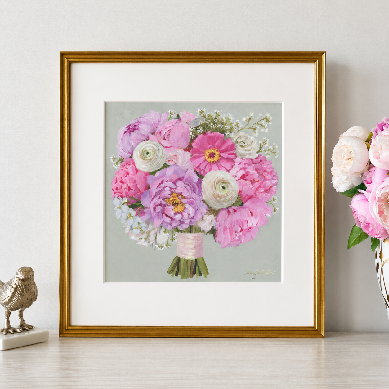 “Pop of Pink" Signature Canvas Print