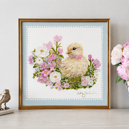 “Little Chick" Signature Canvas Print