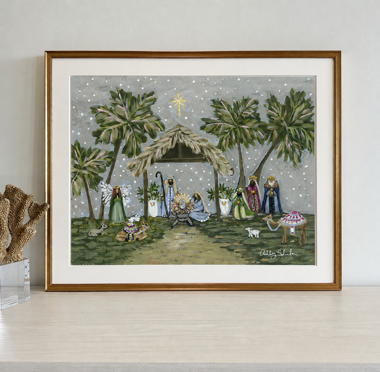 “O Holy Night” Signature Canvas Print