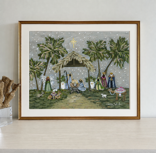 “O Holy Night” Signature Canvas Print