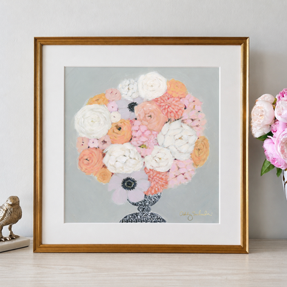 “Peaches and Cream" Signature Canvas Print