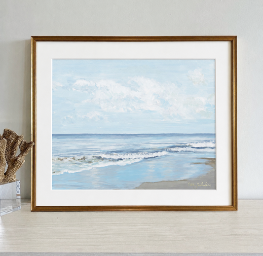 "Ocean Bliss" Signature Canvas Print