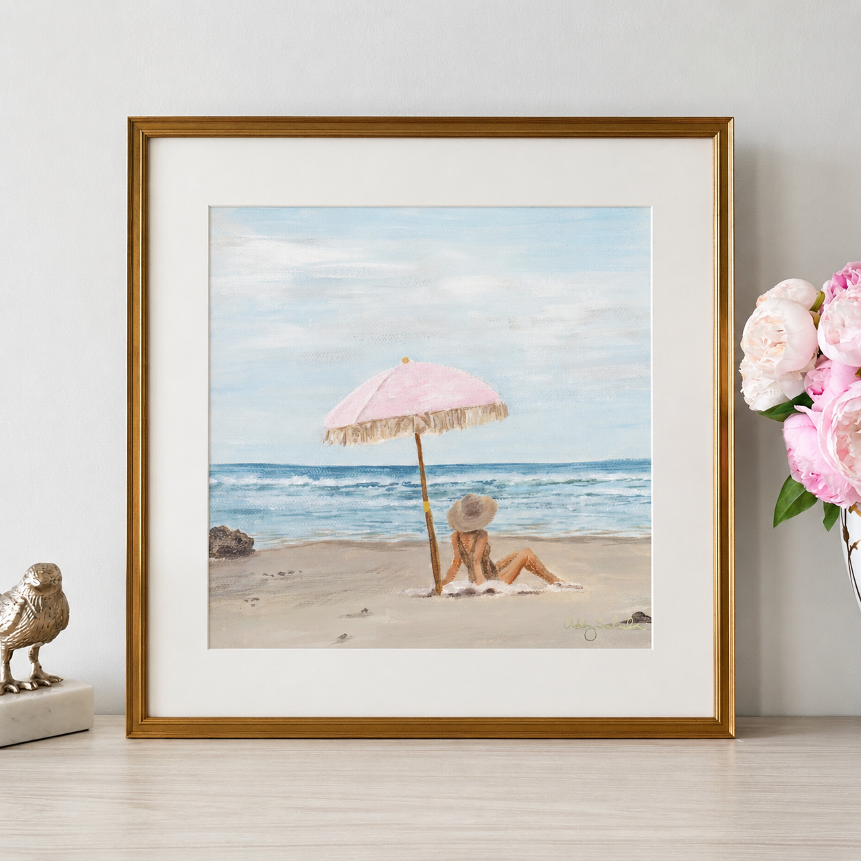 "Vaca Vibes" Signature Canvas Print