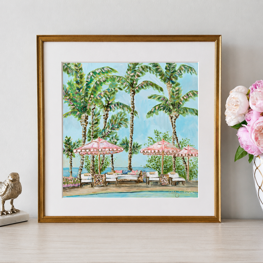 "Island Sun" Signature Canvas Print