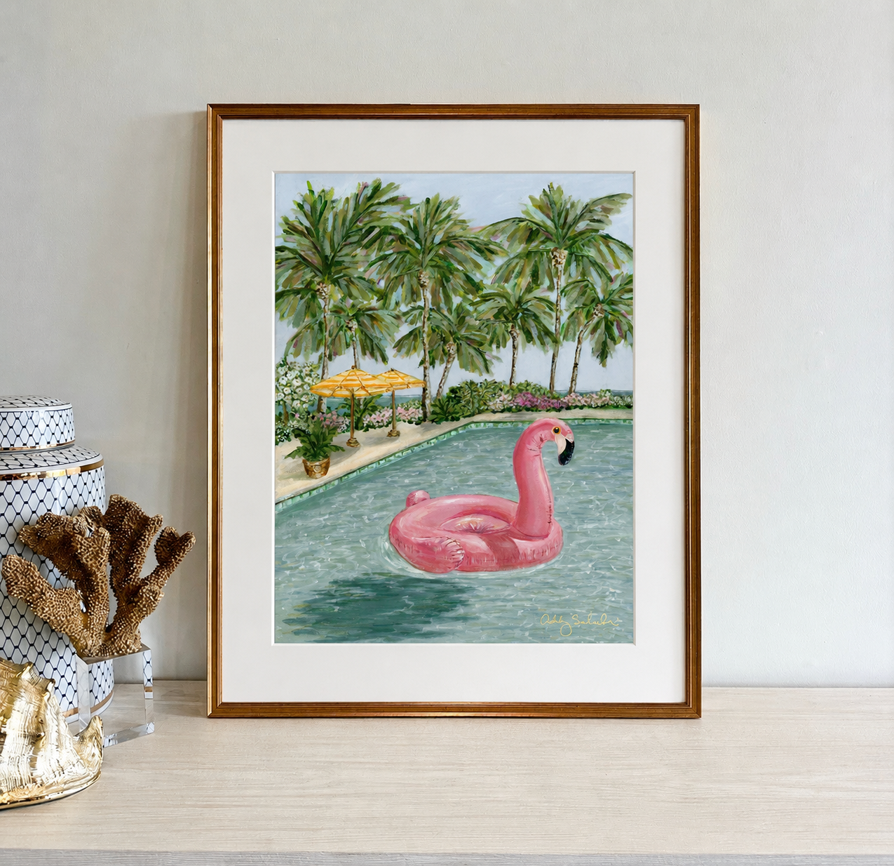 "Float" Signature Canvas Print