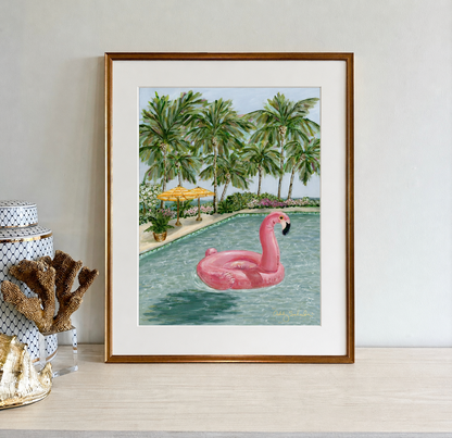 "Float" Signature Canvas Print