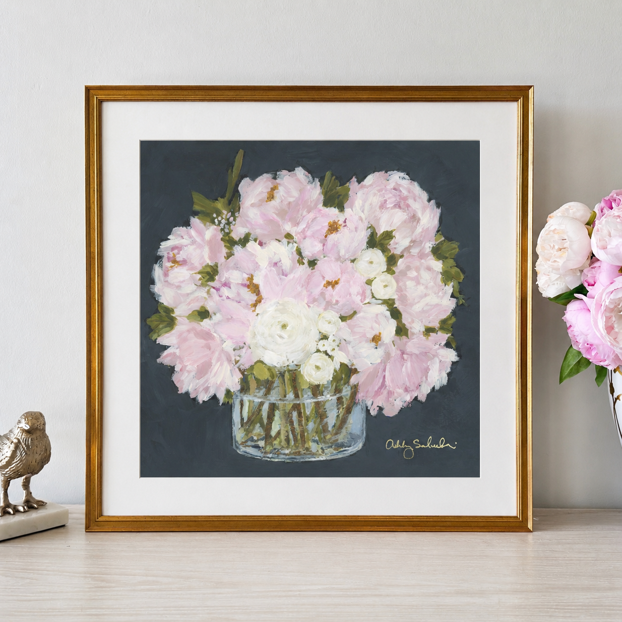 "Lovely" Signature Canvas Print