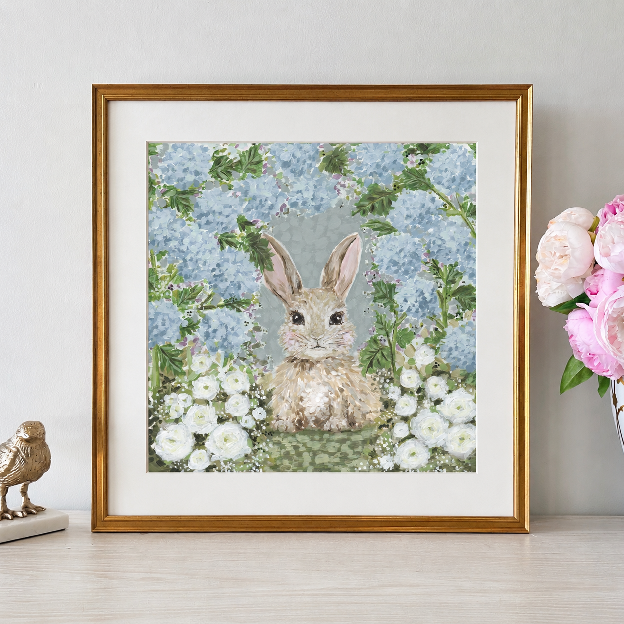 "Hops in the Garden" Signature Canvas Print