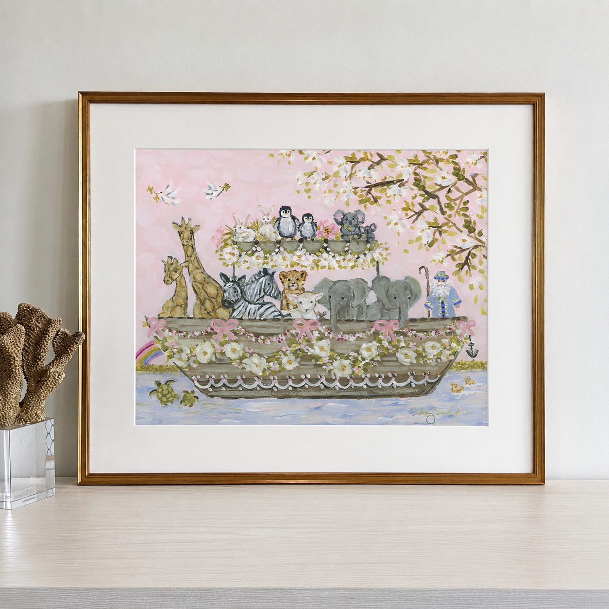 “Noah's Ark” Signature Canvas Print
