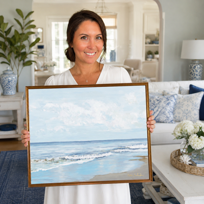 "Ocean Bliss" Signature Canvas Print