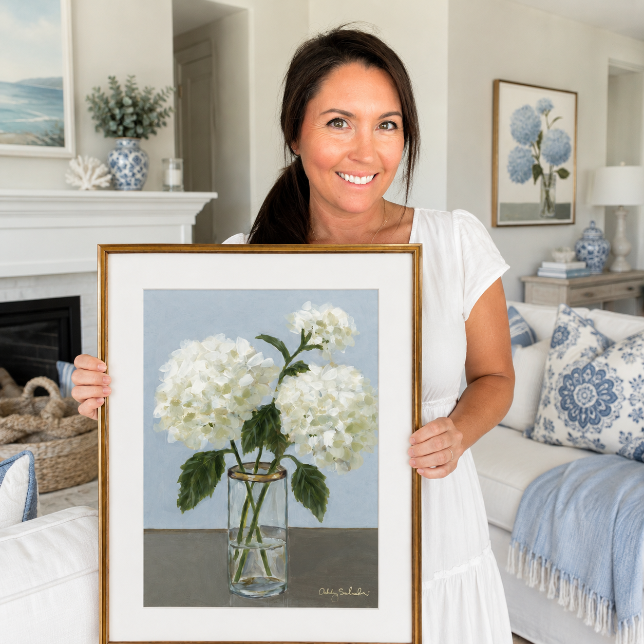 “Delicate Blooms" Signature Canvas Print