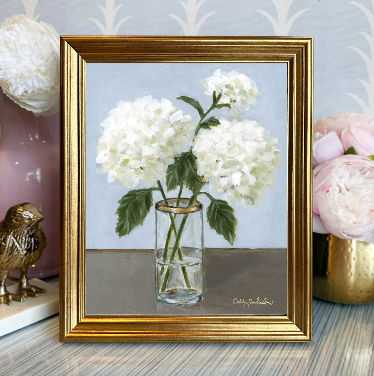 “Delicate Blooms" Signature Canvas Print