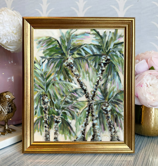 "Dancing Palms" Signature Canvas Print