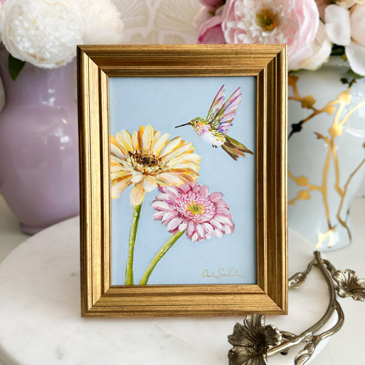 "Flutter" Signature Canvas Print