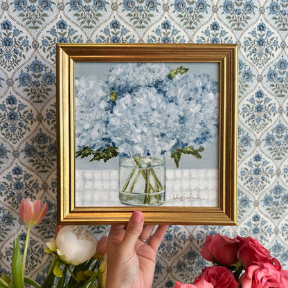 "Grace" Framed Canvas Print