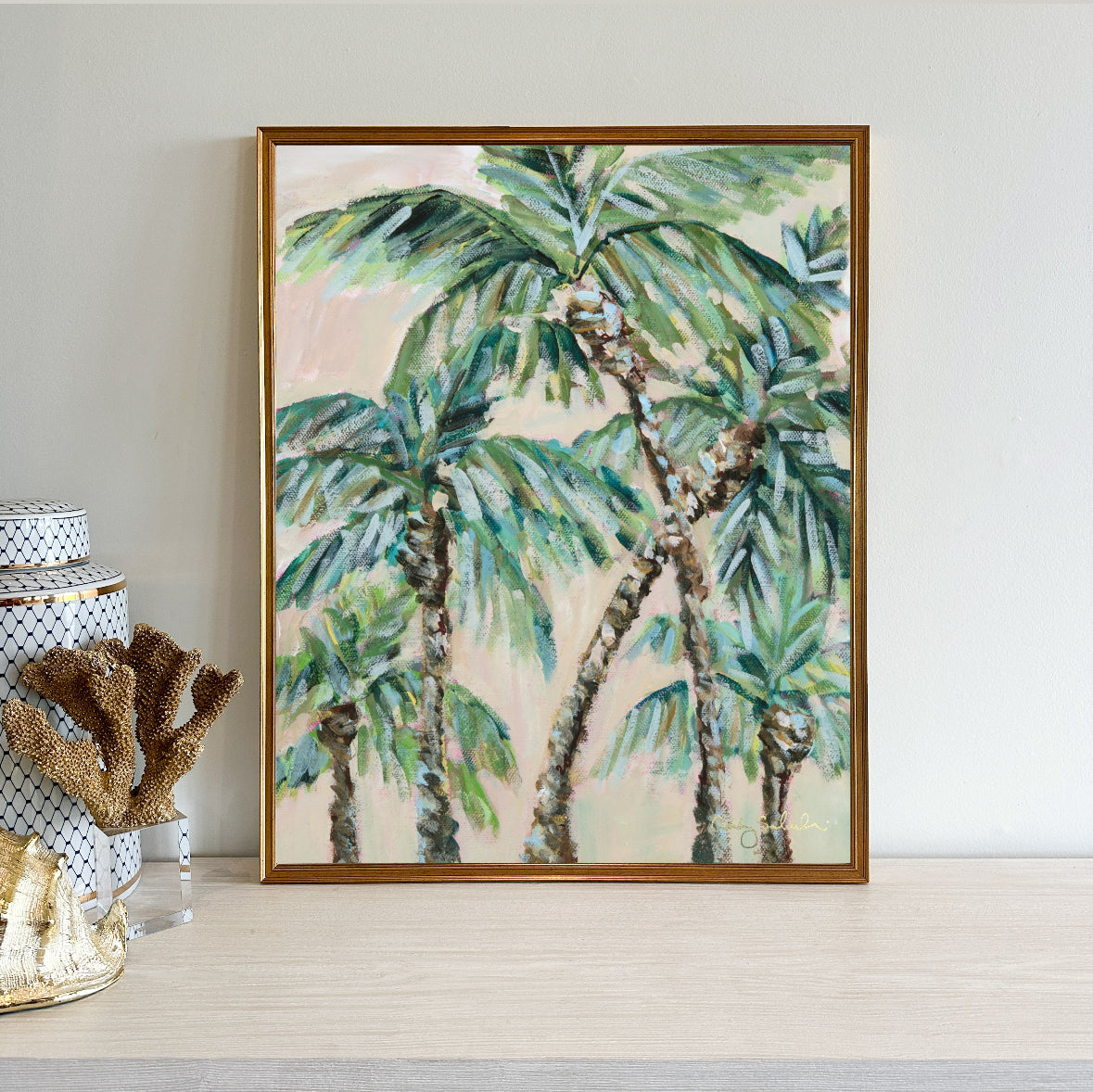 "Catch a Vibe” Framed Canvas Print