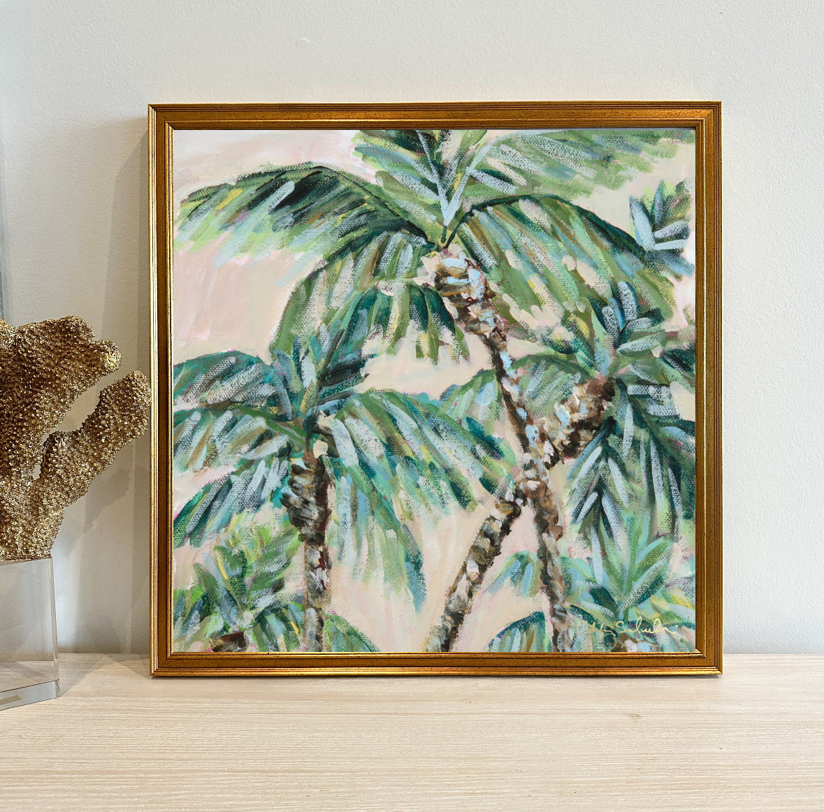 "Catch a Vibe” Framed Canvas Print