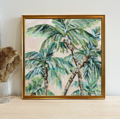 "Catch a Vibe” Framed Canvas Print