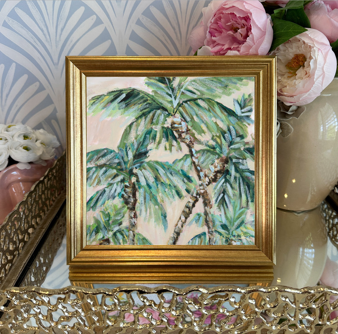 "Catch a Vibe” Framed Canvas Print