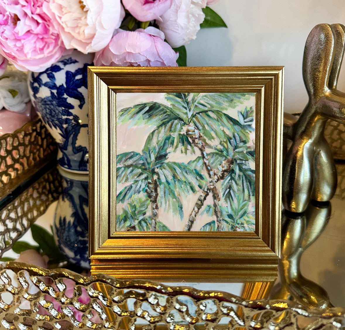 "Catch a Vibe” Framed Canvas Print
