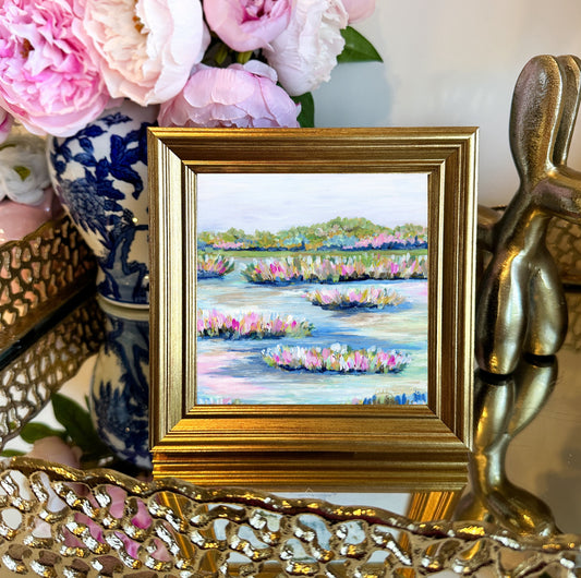“Sparkle and Shine" Framed Canvas Print