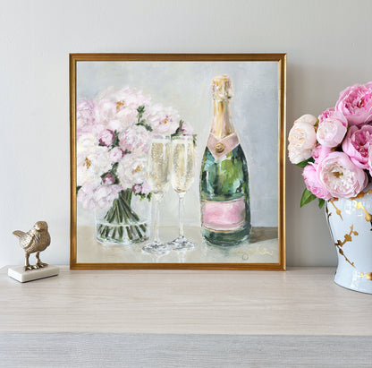 “Celebration” Framed Canvas Print