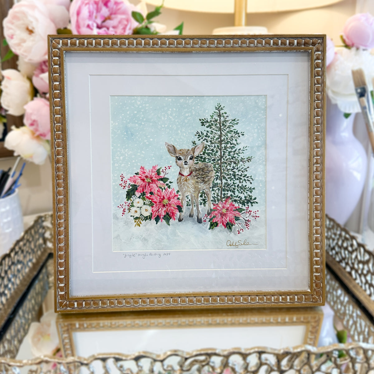 Jingle | Original Acrylic Painting – Framed