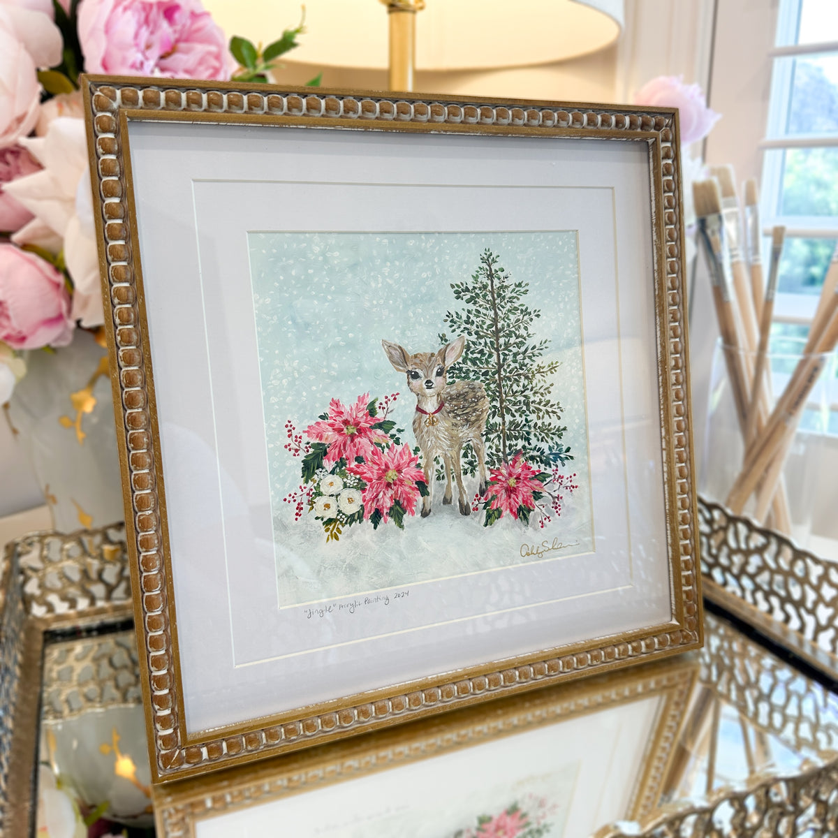 Jingle | Original Acrylic Painting – Framed