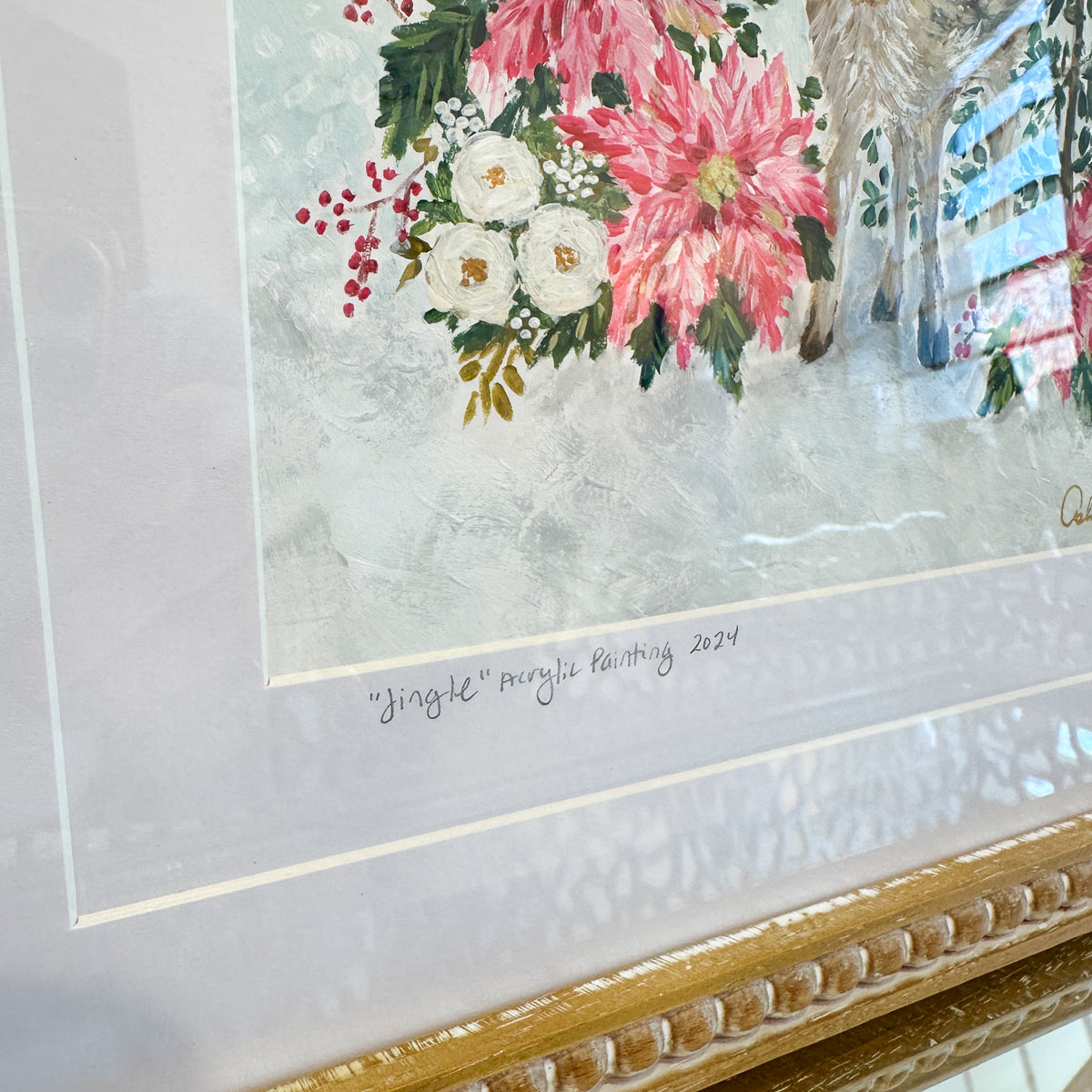 Jingle | Original Acrylic Painting – Framed