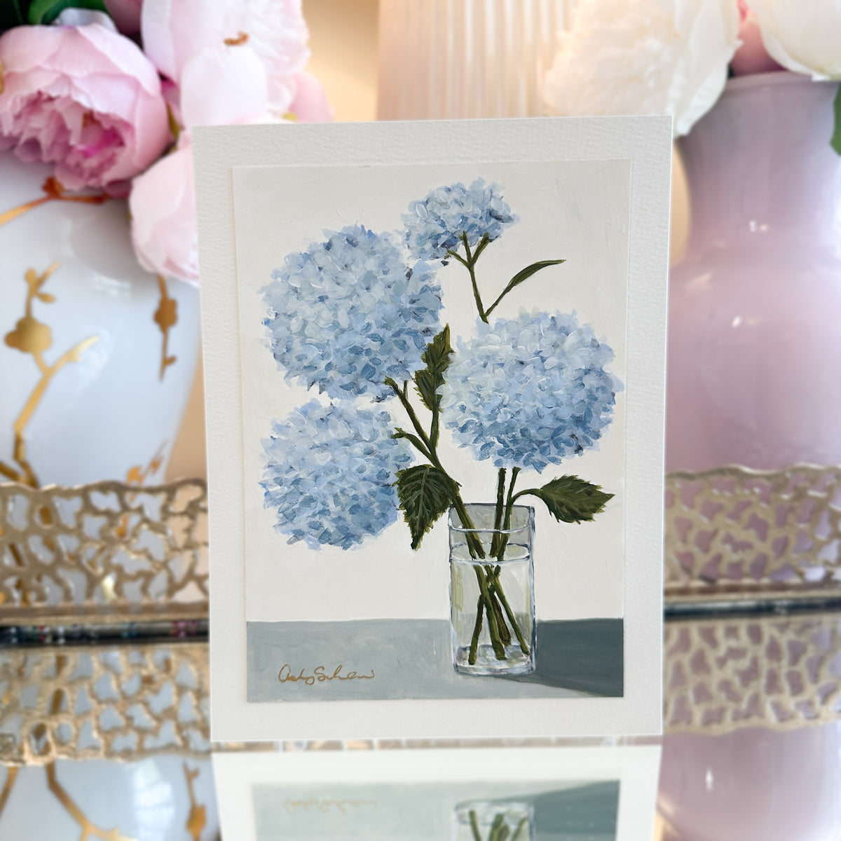 Simple Elegance | Original Acrylic Painting – Framed