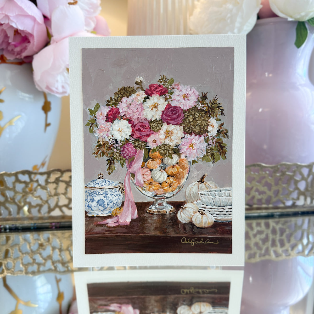 Autumn Grace | Original Acrylic Painting – Framed