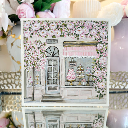 The Bakery | Original Acrylic Painting – Framed