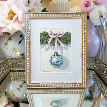 Tied with Joy | Original Acrylic Painting – Framed