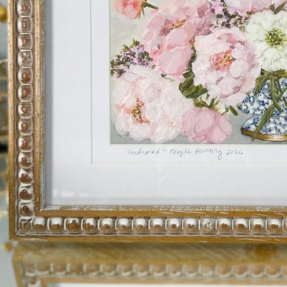 Gathered | Original Acrylic Painting – Framed