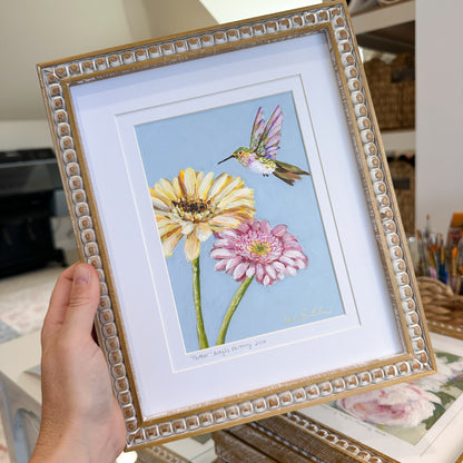 Flutter | Original Acrylic Painting – Framed