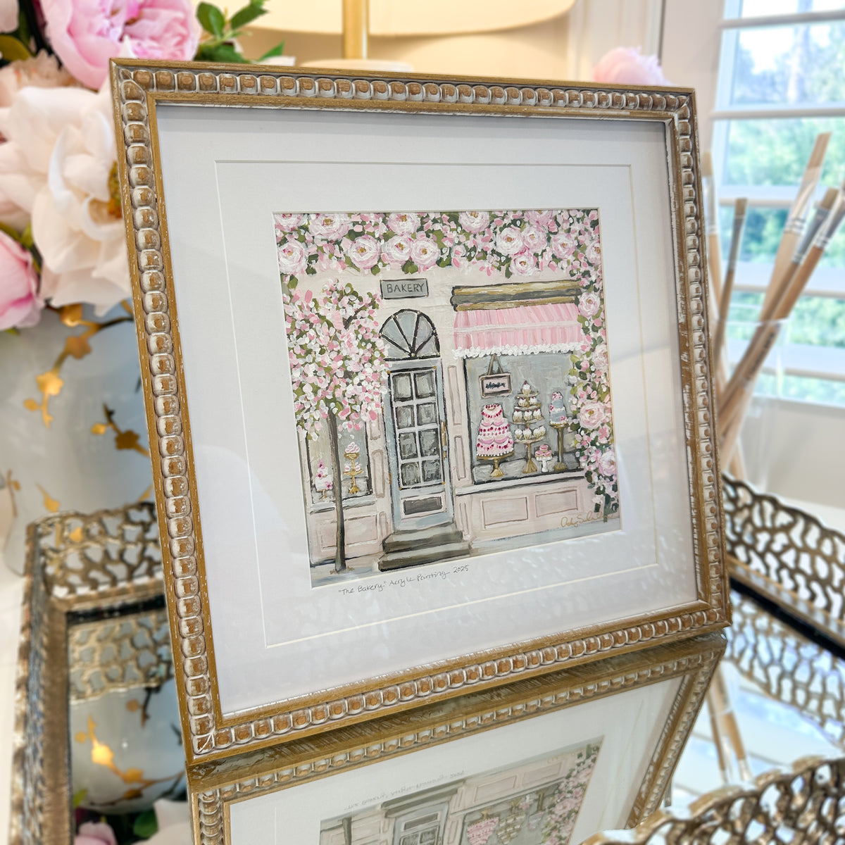 The Bakery | Original Acrylic Painting – Framed