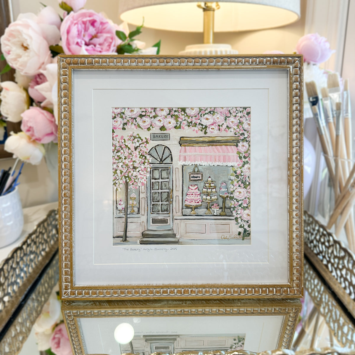 The Bakery | Original Acrylic Painting – Framed