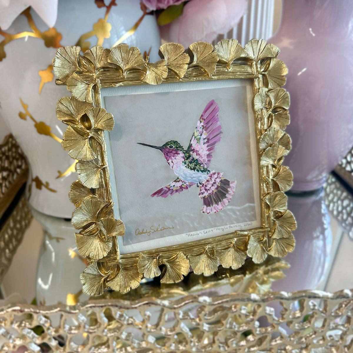Heaven Sent | Original Acrylic Painting – Framed