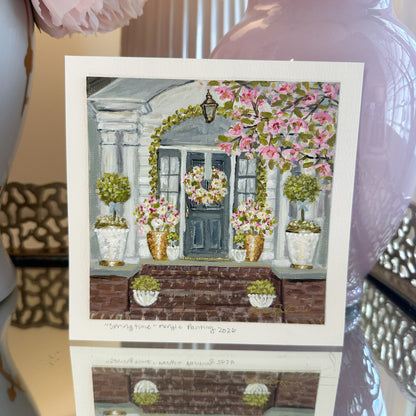 Springtime | Original Acrylic Painting – Framed
