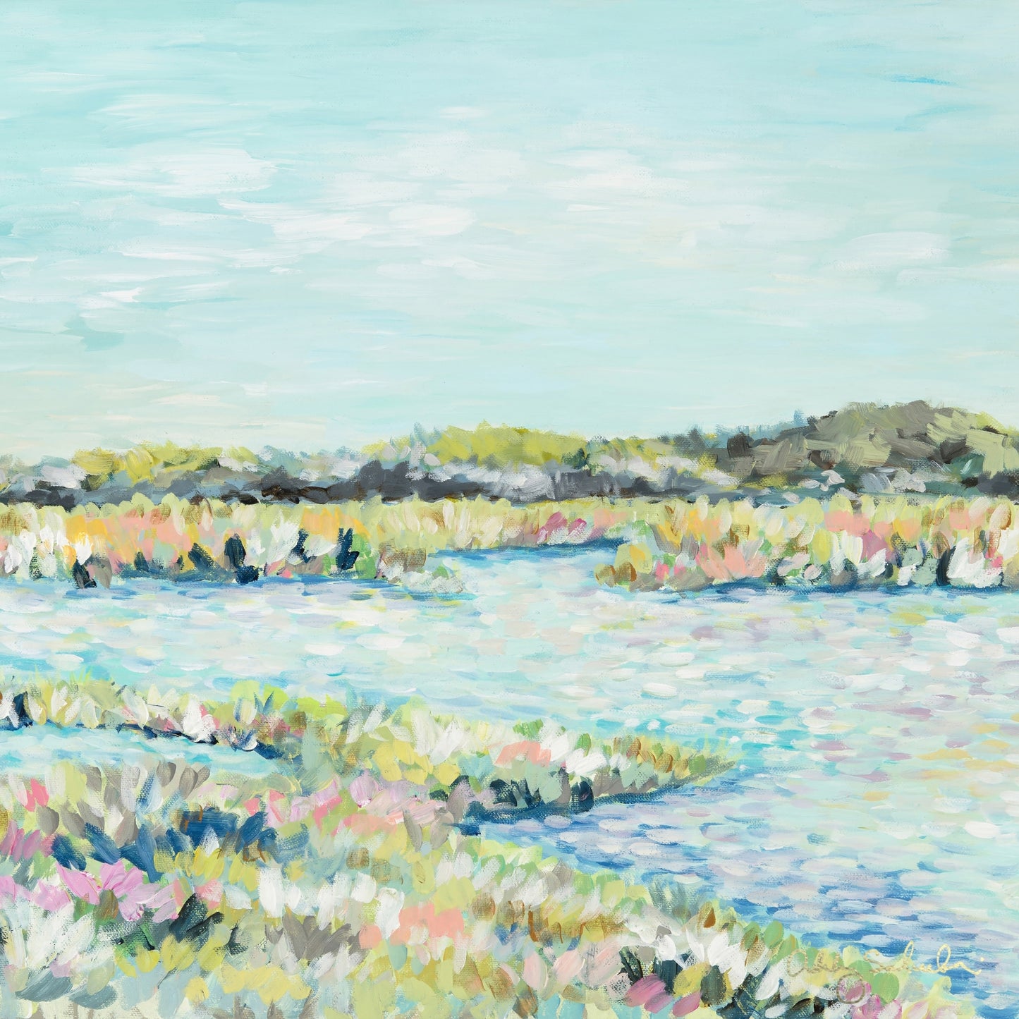 "Rising Tide" Unframed Canvas Print
