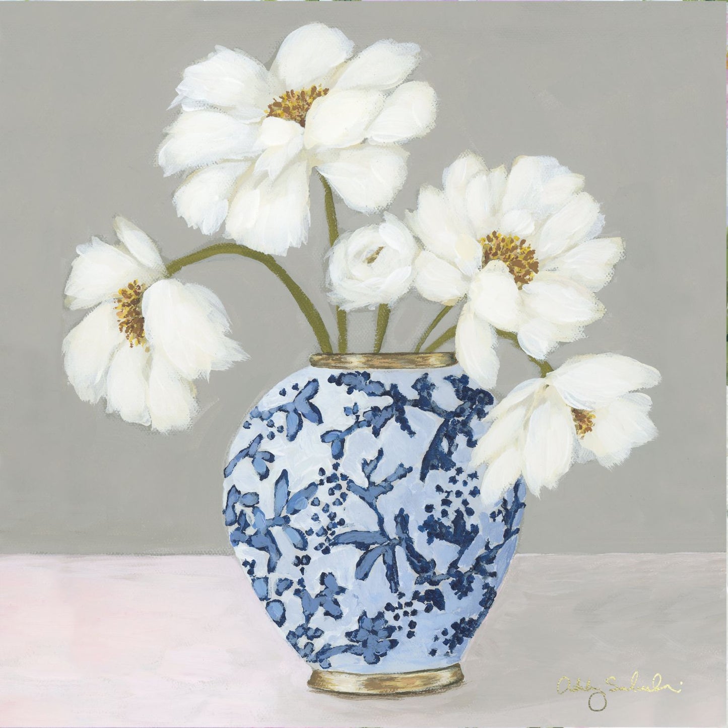 "Spring Soirée" Unframed Canvas Print