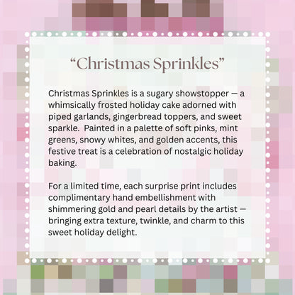 “Christmas Sprinkles" Framed Surprise Holiday Reveal